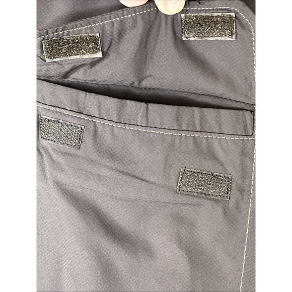 Ariat Tek Button Down Shirt Mens Med Brown  Performance Heat Series Button Up - Picture 5 of 10